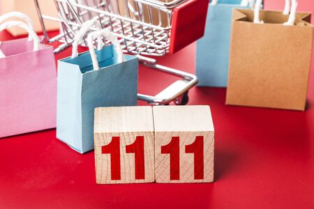 Double eleven came online shopping network consumption