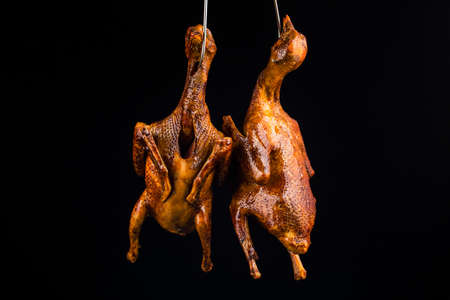 Chinese cuisine; Roast pigeon,Crisp baby pigeon,の写真素材
