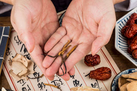 Various traditional Chinese Medicine.