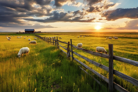 A vast pastureの素材