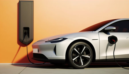 Car charging,の素材