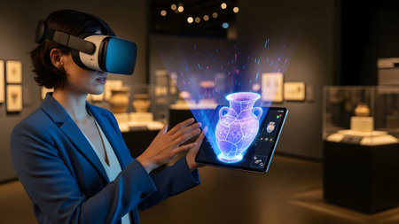 Exploring ancient artifacts with augmented reality in a modern museum experience