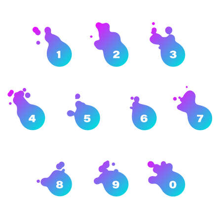 Generative identity. Vector abstract logotype.のイラスト素材