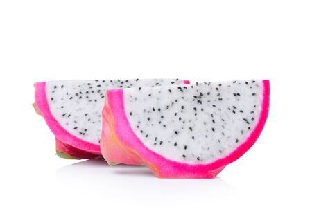 dragonfruit  isolated on a white backgroundの写真素材