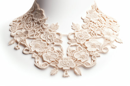 lace collar, isolated on a white background
. generative AIの素材