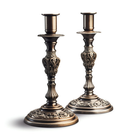 A pair of candlesticks, isolated object
. generative AIの素材