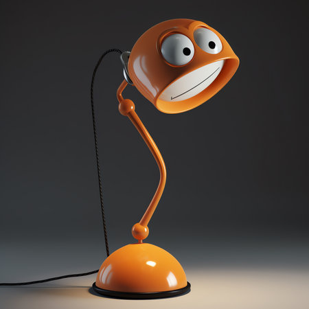 3D model of a friendly lampの素材
