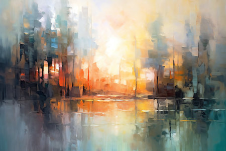 an impressionism style of a forest by the lake
. generative AIの素材