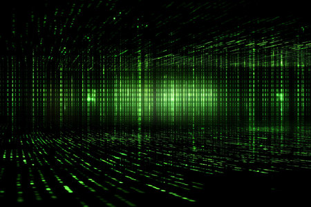 black and green matrix dots wallpaper
. generative AIの素材