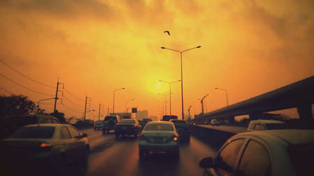 Heaving Traffic during evening Sunday