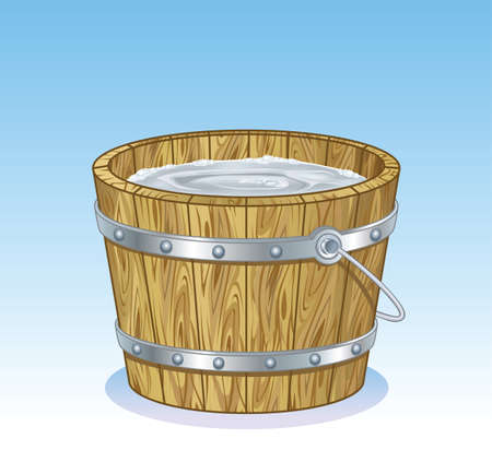 Bucket Timberのイラスト素材