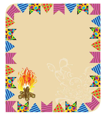 Junina Party Themeのイラスト素材