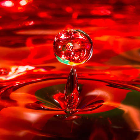 red dropの写真素材