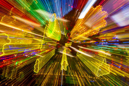 lights effect on the fairの写真素材