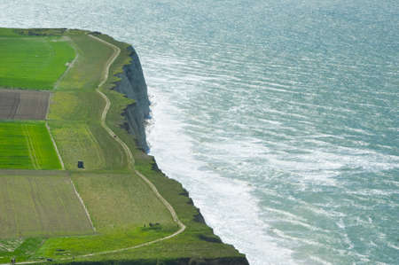 the cliffs of Cap Blanc-nezの写真素材