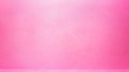 A pink wall and floor with a textured surface, illuminated by soft lighting, creating a gradient effect.の素材