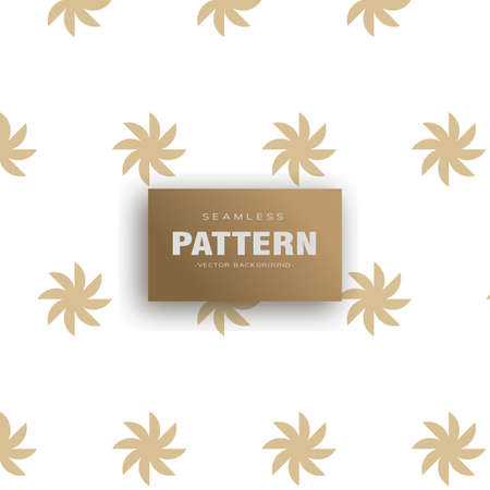 Pattern with floral shapes