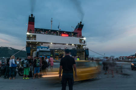 Aqua ferries shipのeditorial素材