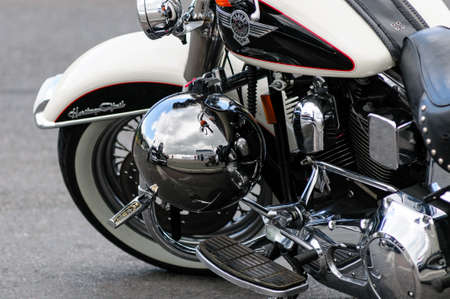 Harley Davidson motorbikeのeditorial素材