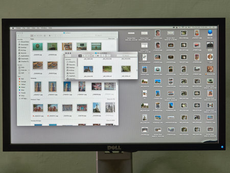 20 Feb 2020 Abstract Messy workplace of Photographer at home showing Monitor Lokgram Kalyan Maharashtra Indiaのeditorial素材
