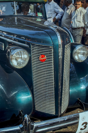 04-Feb-2007-Heritage VINTAGE car show mumbai Maharashtra INDIA asiaのeditorial素材