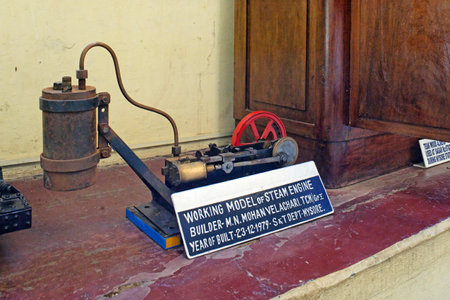 01-11-2009  made in England in 1932 AD, this steam locomotive engine meant for narrow gauge use to...