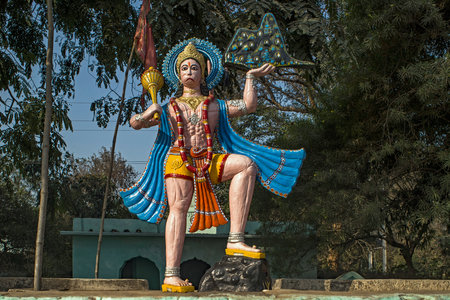 28 Dec 2014 Maruti or Hanumanji on Chowka - Kandra Rd Jharkhand INDIA