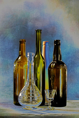 Vintage soda bottles in different brand and classic shape studio shot Lokgram Kalyan Maharashtra Indiaのeditorial素材