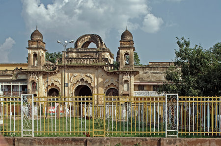 Old Heritage Kaiserbagh  Building Lakhi Gate Kaisarbagh Lucknow Uttar Pradesh India.