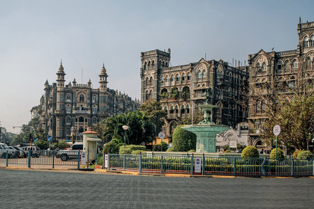 01 03 2010 Heritage Hotel Majestic and Waterloo Mansion Colaba Mumbai Maharashtra India.のeditorial素材