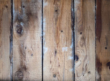 detail of  aged knotty wooden planksの写真素材