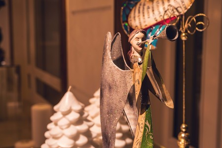 Angel with piercingの写真素材