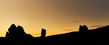 The wonderful Teide volcano landscape. The magic island of Tenerife in the Canary Islands (Spain)の写真素材