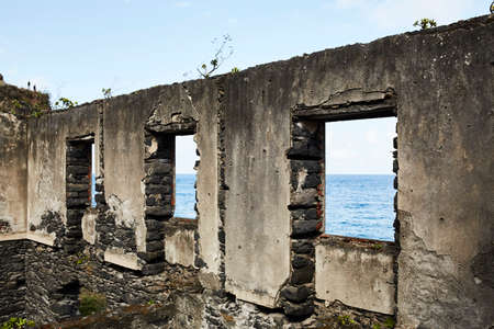 The wonderful colors of the Madeira islands in Portugal. Magnificent landscapes and natureの写真素材