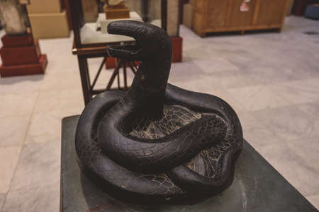 Cairo, Egypt - November 02, 2021: Different Ancient Exhibits in the Cairo Egyptian Museum, the oldest archaeological museum in the Middle Eastのeditorial素材