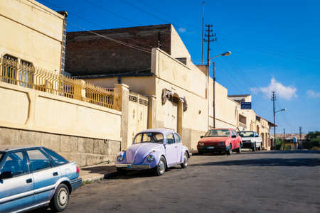 Asmara, Eritrea - November 01, 2019: Capital Streets and Buildings View in the Sunny Dayの写真素材
