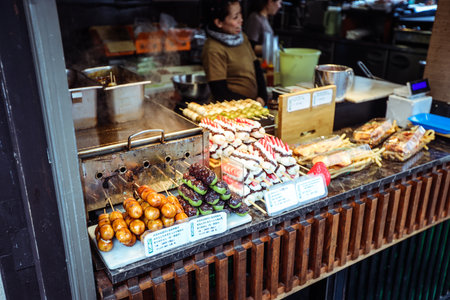 Arashiyama, Japan - January 03, 2020: City Streets View near Bamboo Forestのeditorial素材