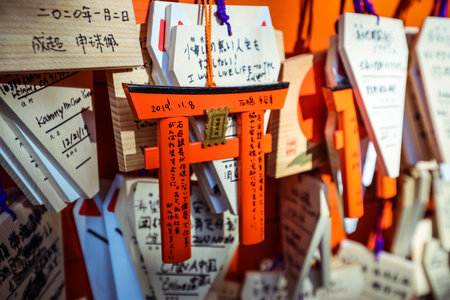 Kyoto, Japan - January 03, 2020: Fushimi Inari Shrine Templeのeditorial素材
