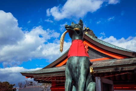 Kyoto, Japan - January 03, 2020: Fushimi Inari Shrine Templeのeditorial素材