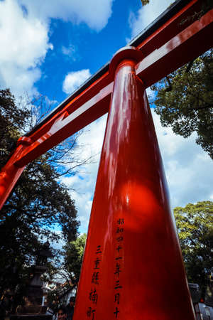 Kyoto, Japan - January 03, 2020: Fushimi Inari Shrine Templeのeditorial素材