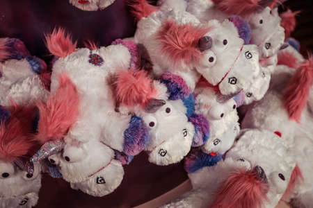 Osaka, Japan - January 07, 2020: Soft Toy Gift Shop in the Universal Studios Park