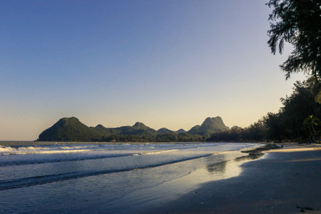 Natural View to to the Hua Hin Landscapes, Thailandの写真素材