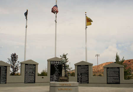 Iron County, Utah Vietnam war memorialのeditorial素材