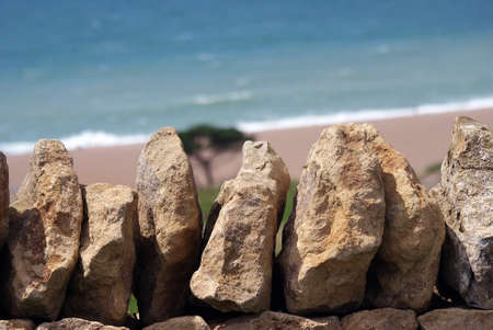 Dry Stone Wallの写真素材