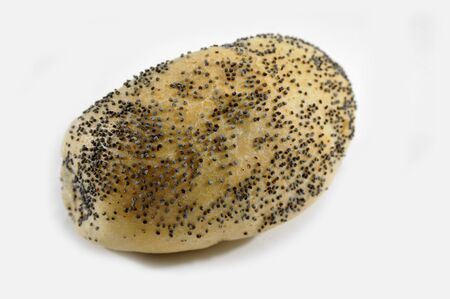 bun with poppy seedsの写真素材
