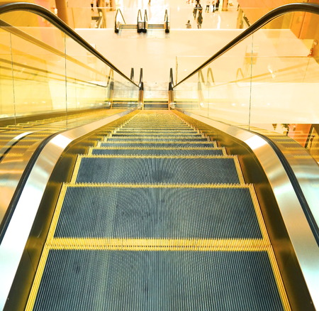 Escalator at the exhibition center
