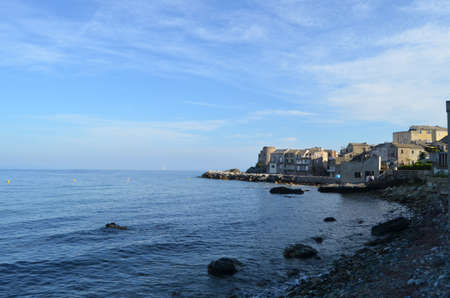 Beach of Erbalunga, Corsica