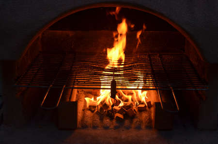 Burning embers
