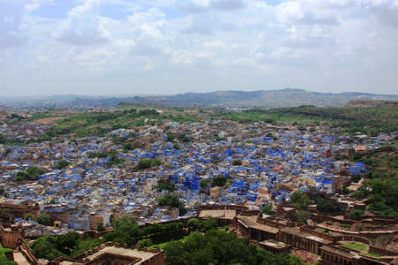Jodhpur, the Blue City of Indiaの写真素材