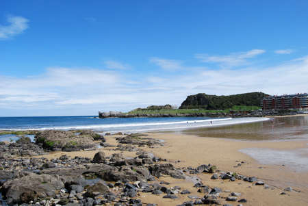 Brazomar beach  Castro Urdiales  Cantabria